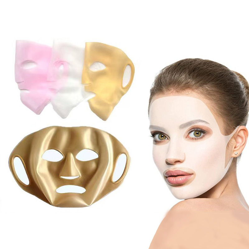 Face Mask Storage Box - Masker Silikon untuk Menutrisi Kulit -
