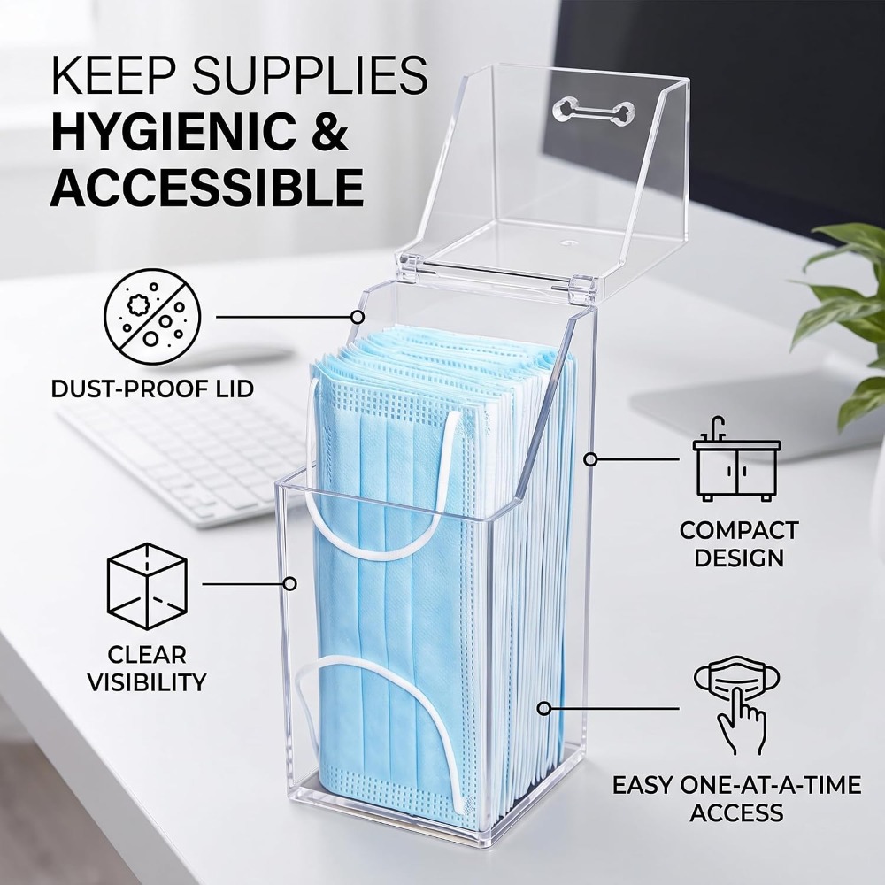 Dispenser Masker Wajah dengan  - Face Mask Storage Box ulasan dan harga