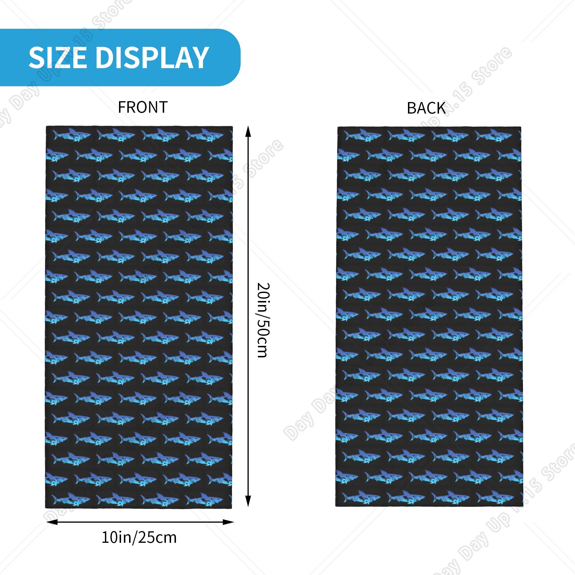 Bandana Selam Hiu untuk Mendak - Neck Gaiter Face Cover ulasan dan harga